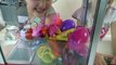 Claw Machine Game Toy Challenge Candy Grabber MLP Kinder Eggs + Blind Bags