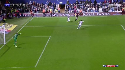 0-2 Stefan Johansen Goa England  Championship - 29.09.2017 QPR 0-2 Fulham FC