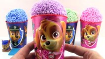 Learn Colors and Shapes with Paw Patrol Play-Doh Dippin Dots Surprise Cups | Awesome Toys TV