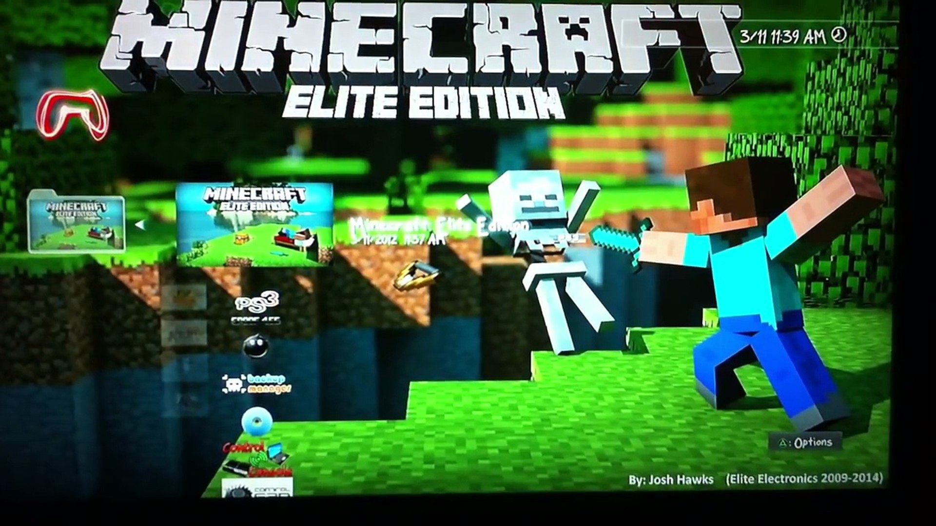 teksten haar Mier PS3 Minecraft: Elite Edition - Playstation 3 Custom Textures Mod Pack - PKG  Download - Vídeo Dailymotion