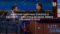 Celebrities are sharing awkward photos to raise money for Puerto Rico