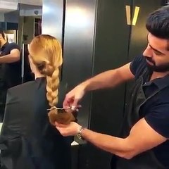 Hair color transformation