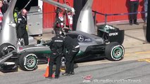 Formula 1 2016 Mercedes Sound - Hamilton vs Rosberg (F1 Barcelona 2016)