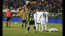 Akhisar - Fenerbahçe maçı görüntüleri