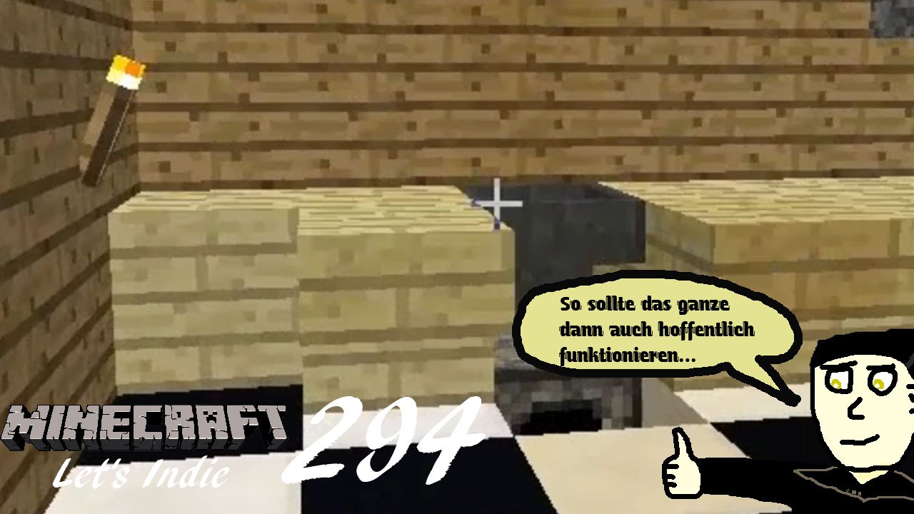 Minecraft Let's Indie 294: Fertigstellung des Mikrowellen-Mechanismus