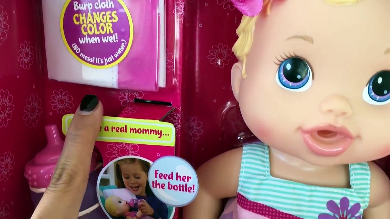 Bitsy Burpsy Baby From Baby Alive Toy Doll for Girls - Hasbro