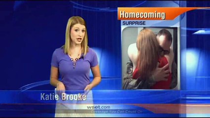 Soldier Surprises Wife After Deployment