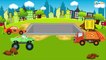 Cars Cartoon - Fire Trucks for Children - Crane for Kids - Monster Trucks Cartoons for Children
