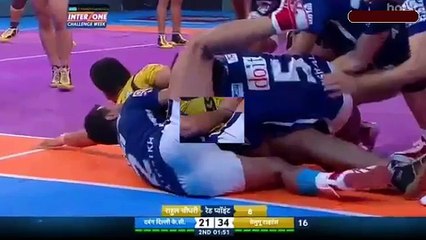 Telugu Titans vs Dabang Delhi Kabaddi Match Highlights 28 September in PKL 2017 - YouTube