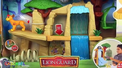 DEFIENDE LAS PRADERAS LA GUARDIA DEL LEON PLAYSET JUGUETE DE DISNEY JUNIOR THE LION GUARD DEFEND