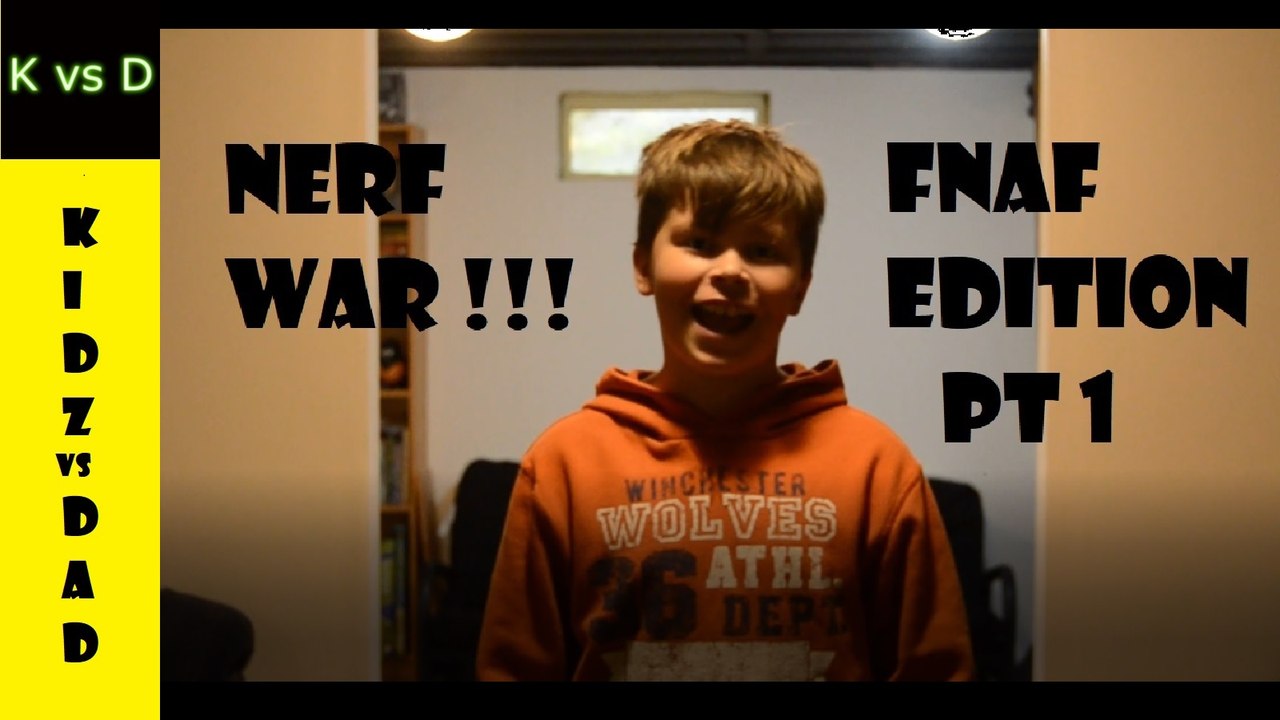 Nerf War Five Nights at Freddy's Edition