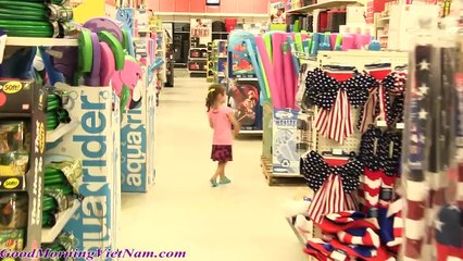 Buổi Đi Siêu Thị Đồ Chơi Tại Mỹ [Lần 9] Chị Bí Đỏ Và Bé Peanut Đi Siêu Thị Kmart