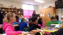 Soldier Home from Deployment Surprises Son, Daughter in Class - Part 1