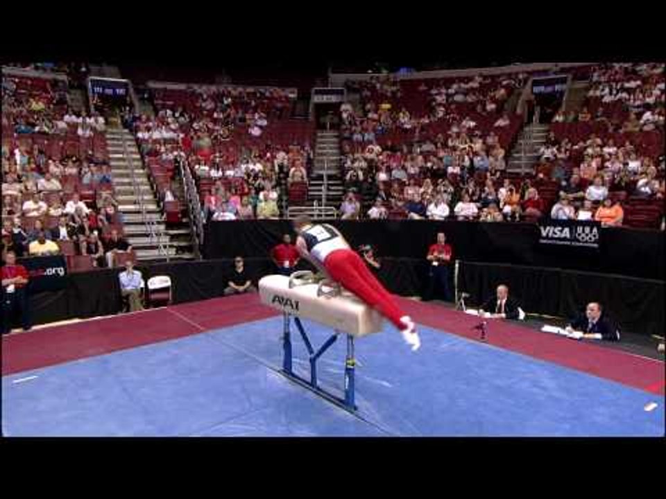 Morgan Hamm - Pommel Horse - 2008 Olympic Trials - Day 1 - Men