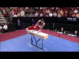 Joseph Hagerty - Pommel Horse - 2008 Olympic Trials - Day 1 - Men