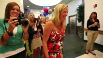 Soldier Reunites With Pregnant Wife