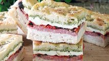 How to Make Pressed Italian Picnic Sandwiches