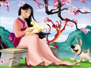 16人のディズニー プリンセス達　Disney princesses