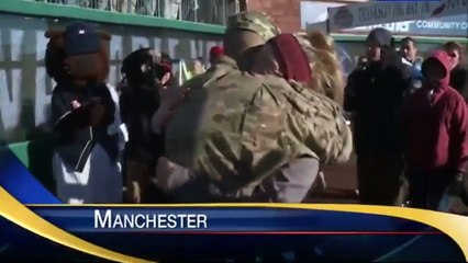 Soldier Surprises Girlfriend at Turkey Trot Race