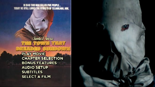 The Town That Dreaded Sundown (1976) - Clip: Blu-ray Menu