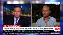 Hispanic Caucus Rep sobs on national television while on the ground in Puerto Rico