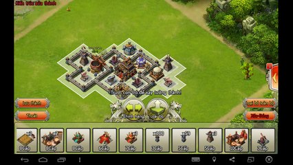 Xếp nhà Game Đại Chiến Tam Quốc ( Clash of Kingdoms ) Đại Quân Danh cấp 6 _ Giữ Quan Chức