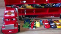 Best mcqueen Cars 1 2 3 10 cars Hauler Talking Mack Truck Disney toys Тачки 1 2