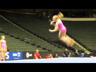 Mykayla Skinner  - 2011 Visa Championships Podium Training - Floor Exercise