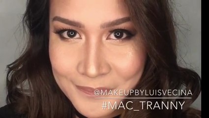 Makeup by Luis Vecina - Nadine Sanchez Before and After