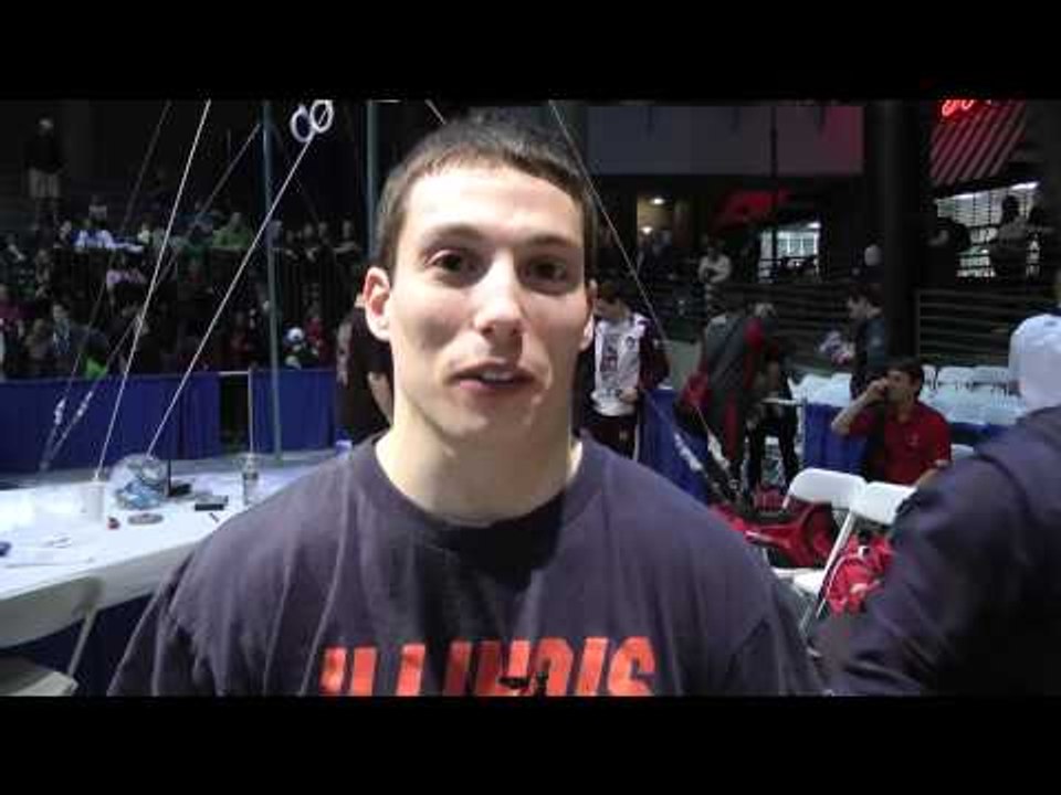 David Sender After Winter Cup 2012