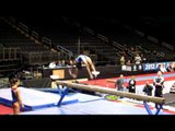 Gabby Douglas - Balance Beam dismount - 2012 AT&T American Cup Podium Training