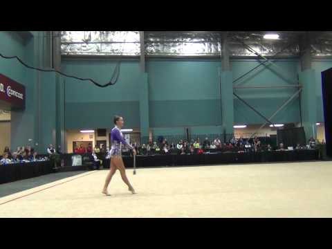 Jaelle Cohen - Clubs Final - 2012 Kellogg's Pacific Rim Championships