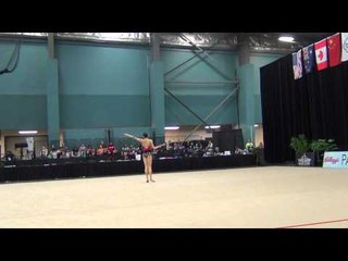 Yuqing Yang - Hoop - 2012 Kellogg's Pacific Rim Championships