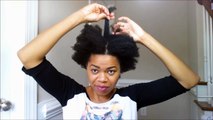 How To Prevent Breakage At The Crown ( Natural Hair 4C)