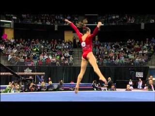 Lexie Priessman - Floor - 2012 Kellogg's Pacific Rim Championships