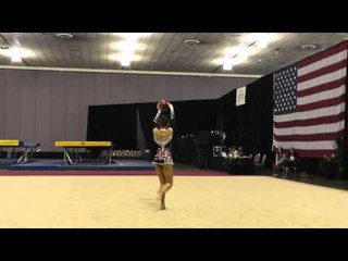 Laura Tutunikov - Ball - 2012 Sr Rhythmic Nationals - Day 1