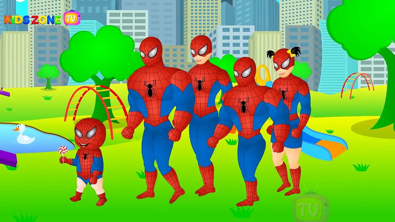 Spiderman Finger Family Collection | Spiderman Finger Family (Spiderman) Nursery Rhyme