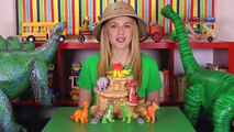 Learning Dinosaurs for Kids Educational - Tyrannosaurus Rex, Velociraptor, Triceratops + More