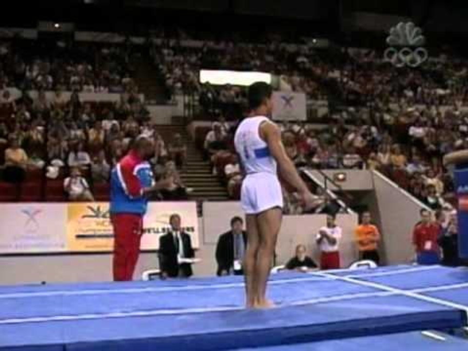 Raj Bhavsar - Vault - 2003 U.S Gymnastics Championships - Men - Day 2