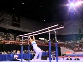 Raj Bhavsar - Parallel Bars - 2003 U.S Gymnastics Championships - Men - Day 2