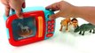 Learn Names And Sounds of Wild Zoo Animals/Pretend play Microwave/Schleich,Safari Ltd toys/Kids Fun