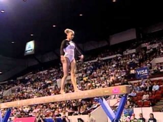 Ashley Postell - Balance Beam - 2003 U.S. Gymnastics Championships - Women - Day 1