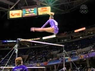 Ashley Postell - Uneven Bars - 2002 U.S. Gymnastics Championships - Women - Day 1