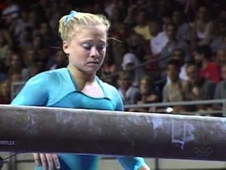 Marie Fjordholm - Balance Beam - 2001 U.S. Gymnastics Championships - Women - Day 1