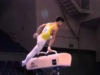 Liu Jinyu - Pommel Horse - 2000 Pontiac International Team Championships - Men