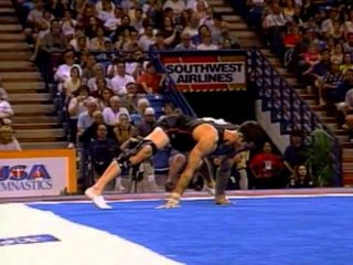 John Roethlisberger - Floor Exercise - 1999 U.S Gymnastics Championships - Men
