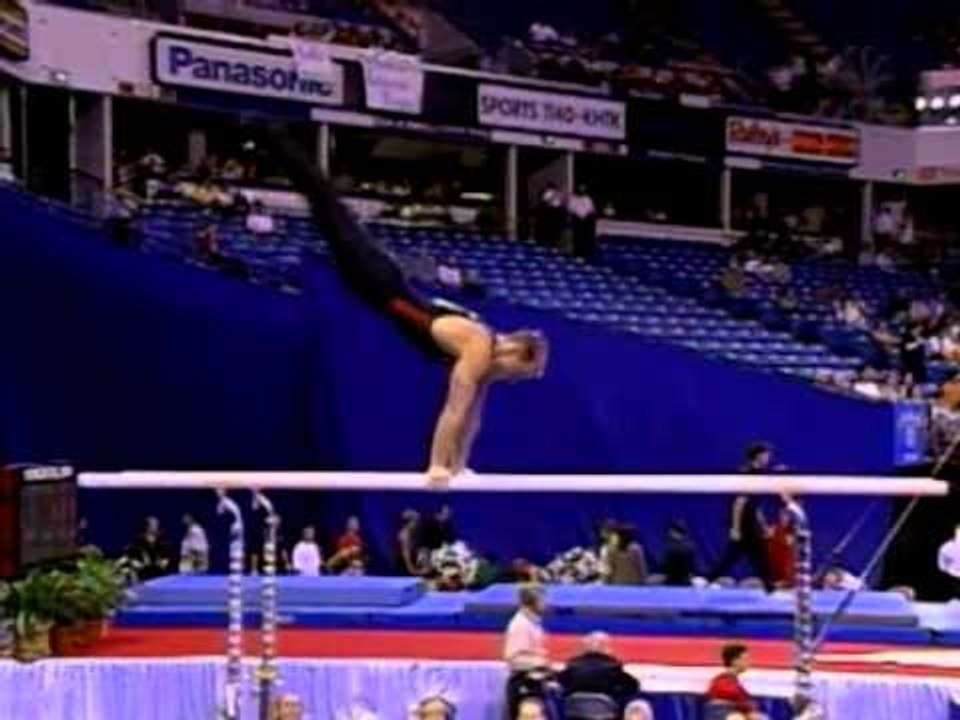 Sean Townsend - Parallel Bars - 1999 U.S Gymnastics Championships - Men