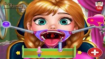 ᴴᴰ ღ Anna Frozen, Princess Rapunzel & Frozen Princess Elsa Throat Doctor Games Compilation ღ (ST)