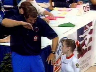 Kerri Strug - Vault 1 - 1992 Phar-Mor U.S. Championships - Women
