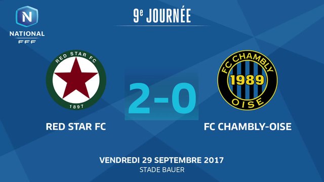 J9 - Red Star FC – FC Chambly-Oise (2-0), le résumé